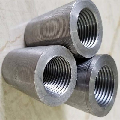 o acoplador de aço rosqueado Rebar 36mm de 25mm 32mm 40mm aperta a luva da união do Rebar