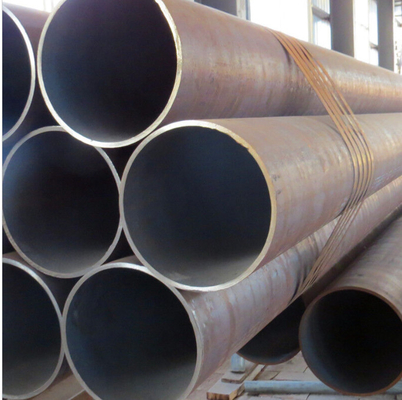 Tubo do aço carbono do círculo do API X42 gás sem emenda laminado a alta temperatura e óleo do baixo