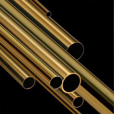 Tubo de bronze C46400 H59 H62 C2720 C2680 C17500 C17510 de C37100 C36000