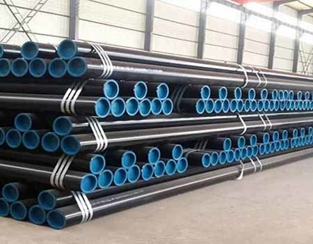 Tubulação de aço ASTM A106 GR de ERW API 5L. B St45 Q345 Q235