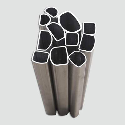 Tubulação de aço dada forma oval 1-1000mm 1-12m do aço carbono de ASTM
