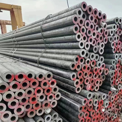 Da precisão sem emenda laminada a alta temperatura do carbono do ruído 2448 tubulação de aço St35.8 8inch Api 5lx52