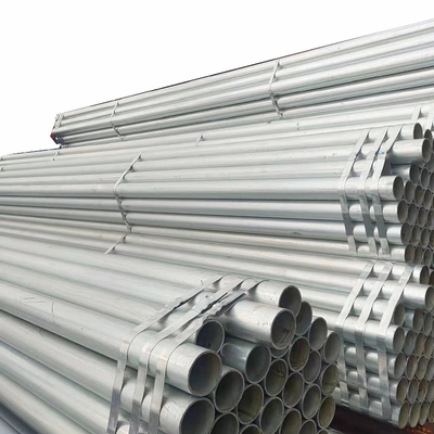 Soldado programe MS 1387 galvanizado mergulhado quente das BS da tubulação 40 de aço For Construction
