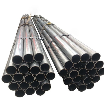 Precisão sem emenda de aço da tubulação 45# do metal CK45 de AISI 1045 laminada para a motocicleta Front Rod