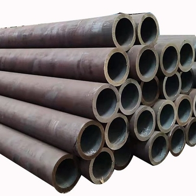Aço redondo sem emenda laminado a alta temperatura da tubulação 12M Europe Low Carbon de ASTM SMLS